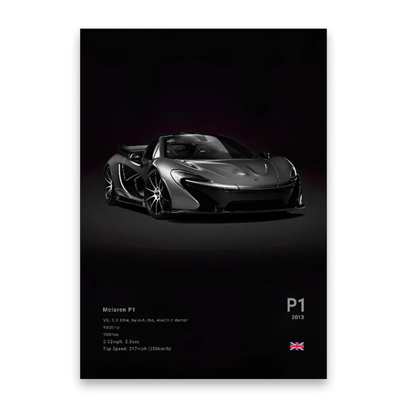Coches Famosos M5 918 GT3, Lienzo, Arte De Pared, Póster Impreso G63 STO SLS, Mural Decorativo, Decoración Moderna Para El Hogar, Regalo De Cumpleaños Sin Marco