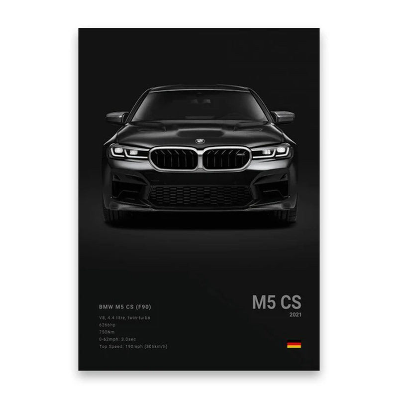 Coches Famosos M5 918 GT3, Lienzo, Arte De Pared, Póster Impreso G63 STO SLS, Mural Decorativo, Decoración Moderna Para El Hogar, Regalo De Cumpleaños Sin Marco