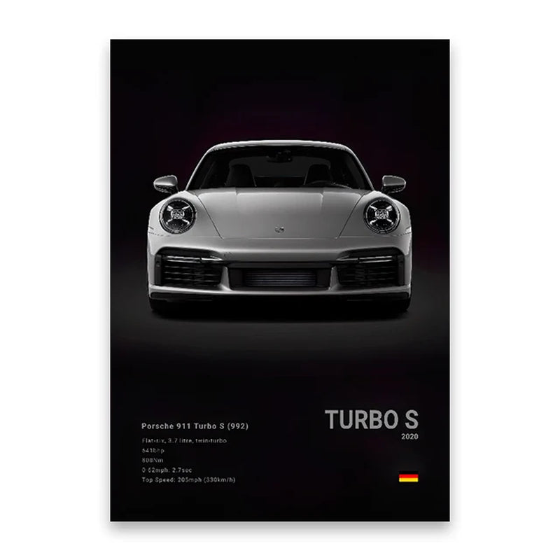 Coches Famosos M5 918 GT3, Lienzo, Arte De Pared, Póster Impreso G63 STO SLS, Mural Decorativo, Decoración Moderna Para El Hogar, Regalo De Cumpleaños Sin Marco