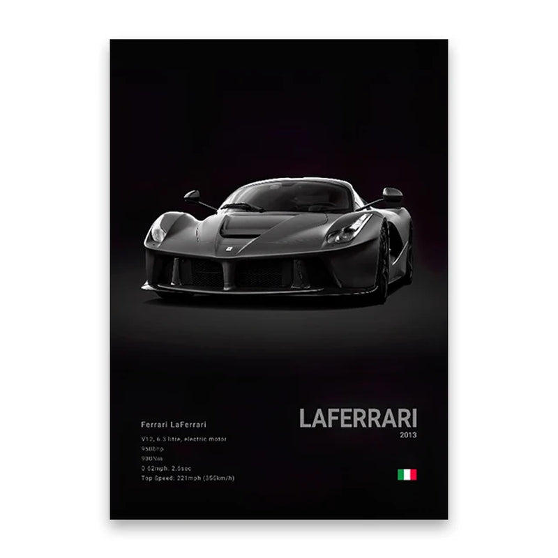Coches Famosos M5 918 GT3, Lienzo, Arte De Pared, Póster Impreso G63 STO SLS, Mural Decorativo, Decoración Moderna Para El Hogar, Regalo De Cumpleaños Sin Marco