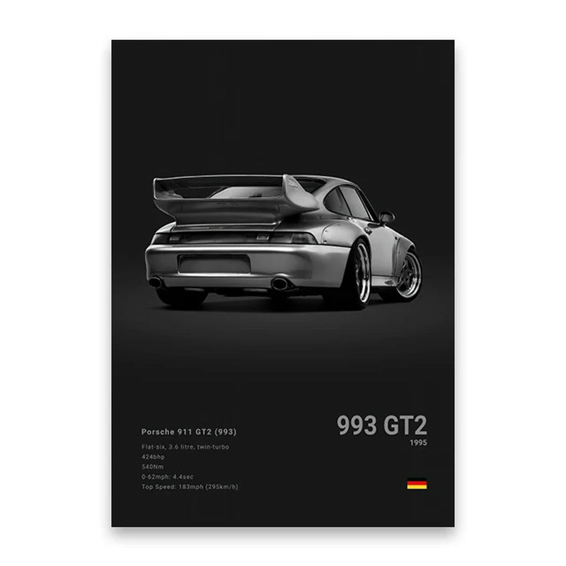 Coches Famosos M5 918 GT3, Lienzo, Arte De Pared, Póster Impreso G63 STO SLS, Mural Decorativo, Decoración Moderna Para El Hogar, Regalo De Cumpleaños Sin Marco