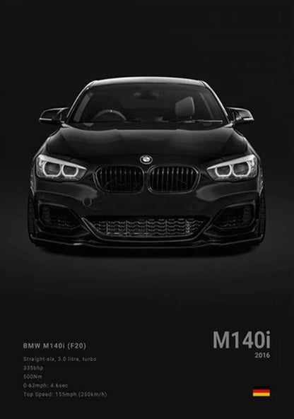 Coches Famosos M5 918 GT3, Lienzo, Arte De Pared, Póster Impreso G63 STO SLS, Mural Decorativo, Decoración Moderna Para El Hogar, Regalo De Cumpleaños Sin Marco