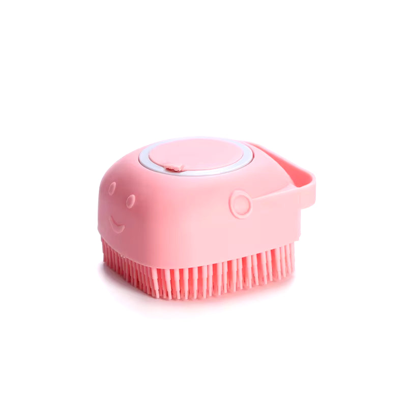 Cepillo De Baño Para Mascotas, Masajeador De Silicona Suave, Gel De Ducha, Herramientas De Limpieza, Peine, Suministros De Aseo Para Perros Y Gatos