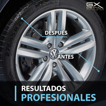 Gxdetail Recuperador De Plásticos Y Abrillantador Hidratador De Plástico Y Neumáticos Coche Y Moto 500Ml. – Recuperador De Gomas Viejas, Interior, Exterior, Ruedas.